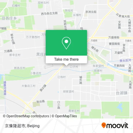 京豫隆超市 map