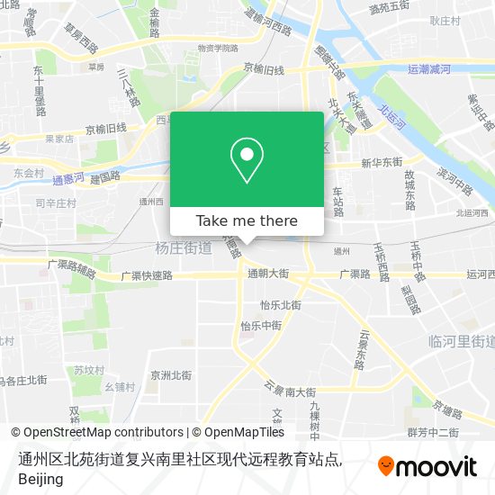 通州区北苑街道复兴南里社区现代远程教育站点 map