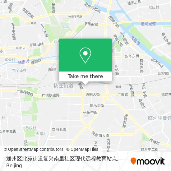 通州区北苑街道复兴南里社区现代远程教育站点 map