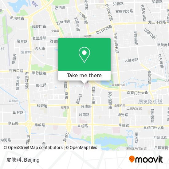 皮肤科 map