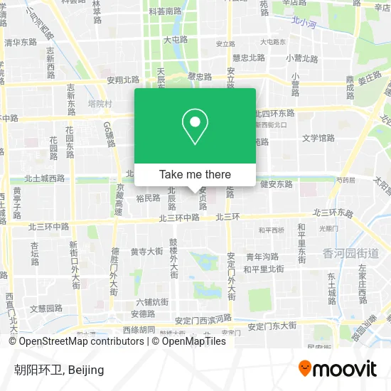 朝阳环卫 map