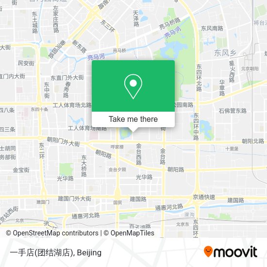 一手店(团结湖店) map