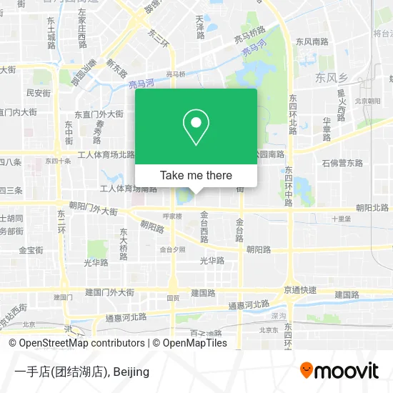 一手店(团结湖店) map