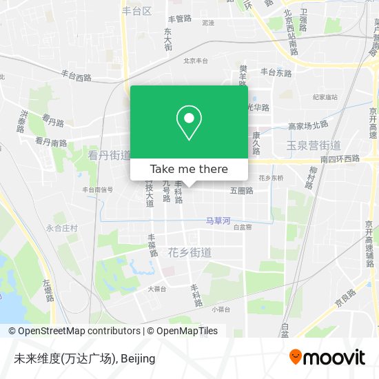 未来维度(万达广场) map
