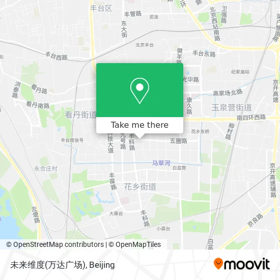未来维度(万达广场) map