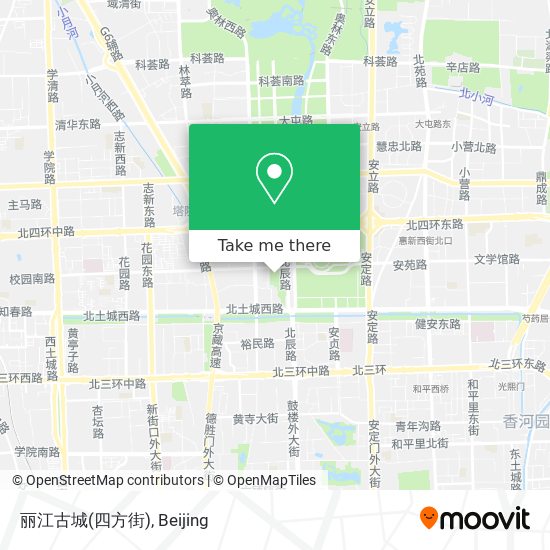 丽江古城(四方街) map