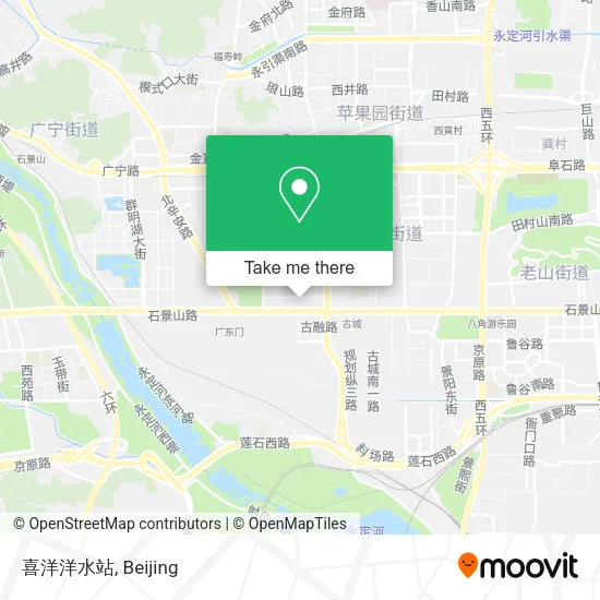 喜洋洋水站 map