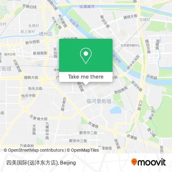 四美国际(远洋东方店) map