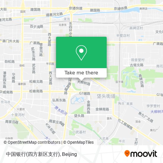 中国银行(四方新区支行) map