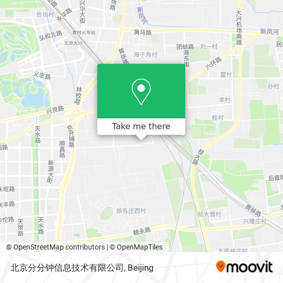 北京分分钟信息技术有限公司 map