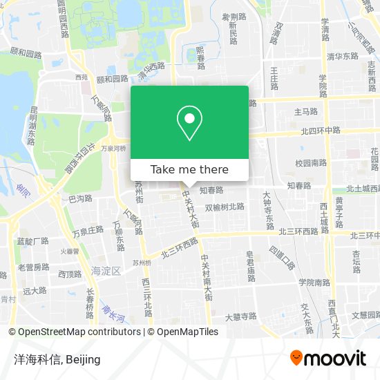 洋海科信 map