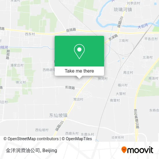 金洋润滑油公司 map