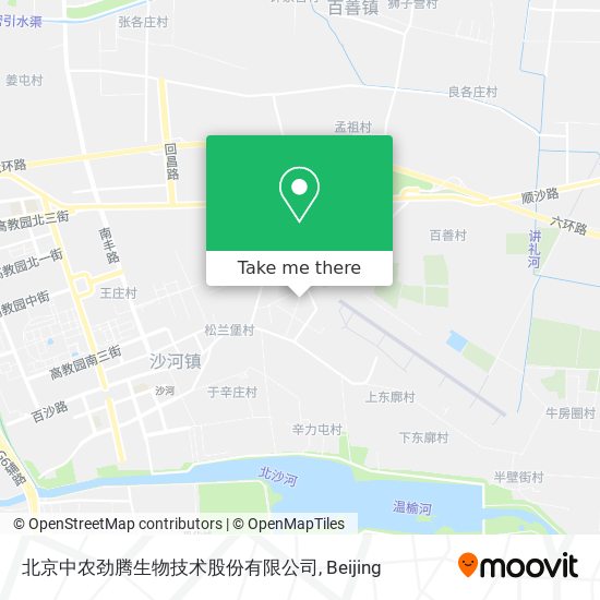 北京中农劲腾生物技术股份有限公司 map