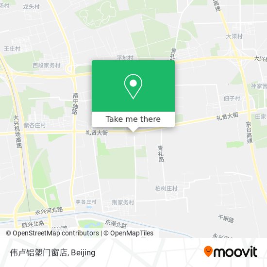 伟卢铝塑门窗店 map