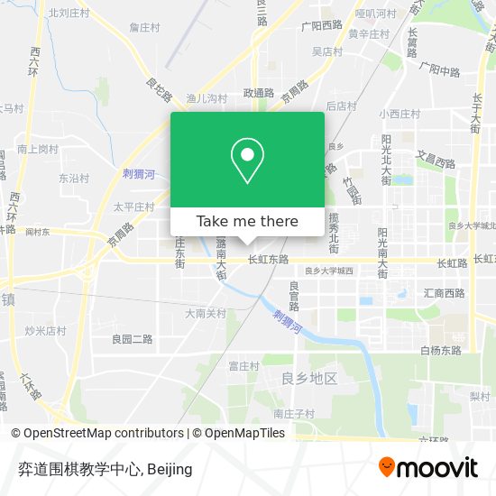 弈道围棋教学中心 map
