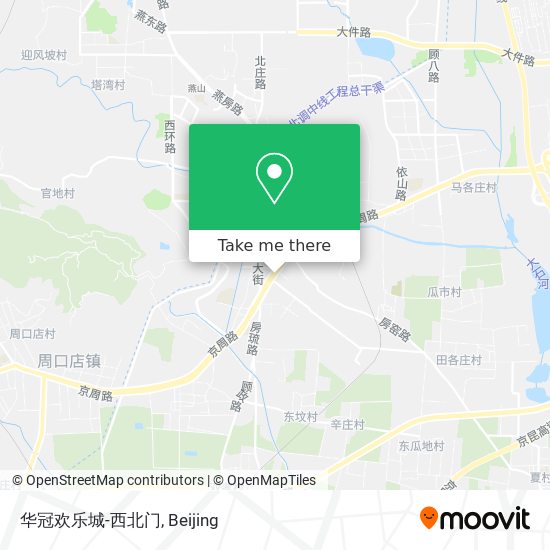 华冠欢乐城-西北门 map