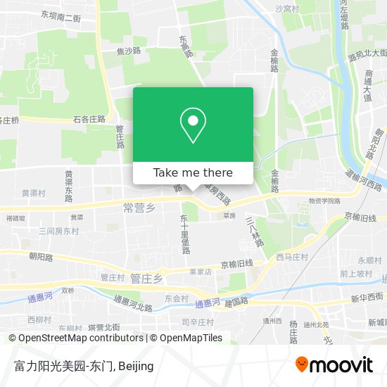 富力阳光美园-东门 map