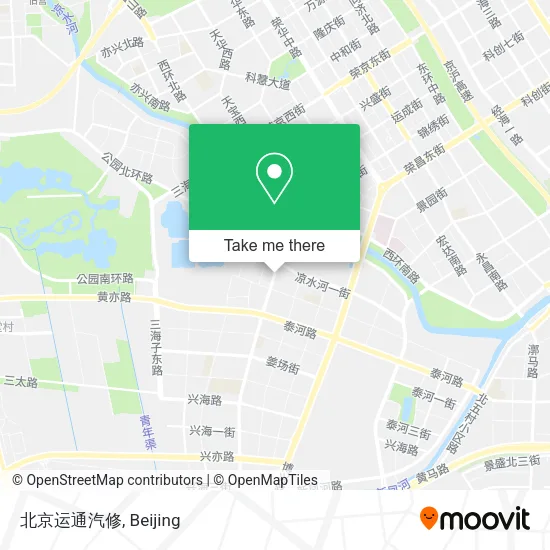 北京运通汽修 map