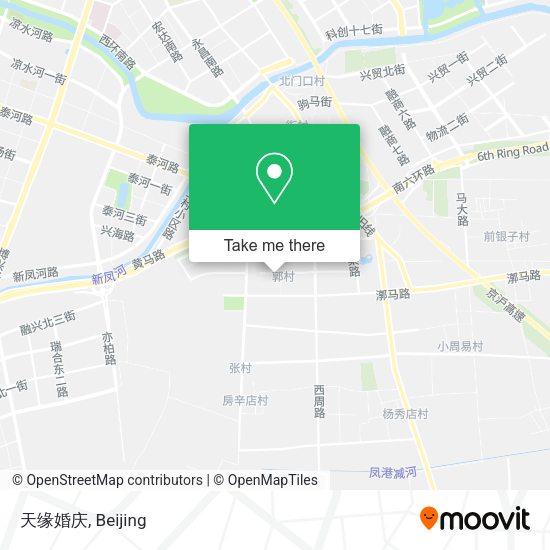 天缘婚庆 map