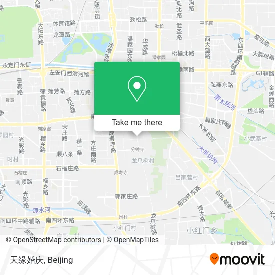 天缘婚庆 map