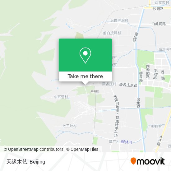 天缘木艺 map