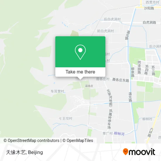 天缘木艺 map