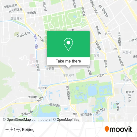 王庄1号 map
