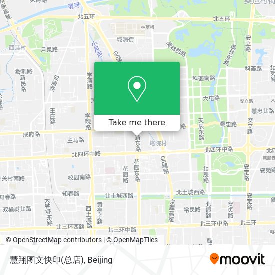 慧翔图文快印(总店) map