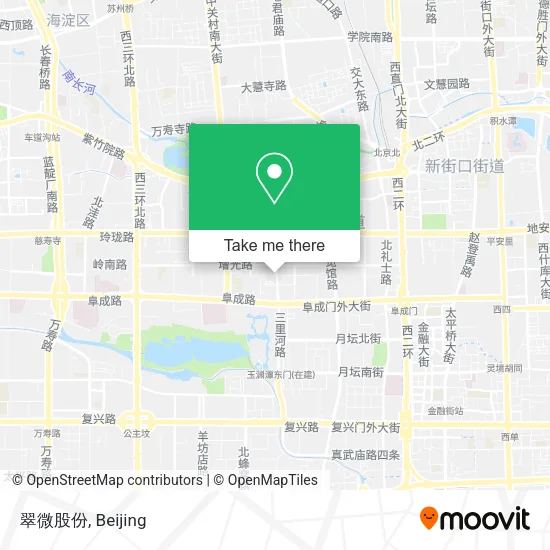 翠微股份 map