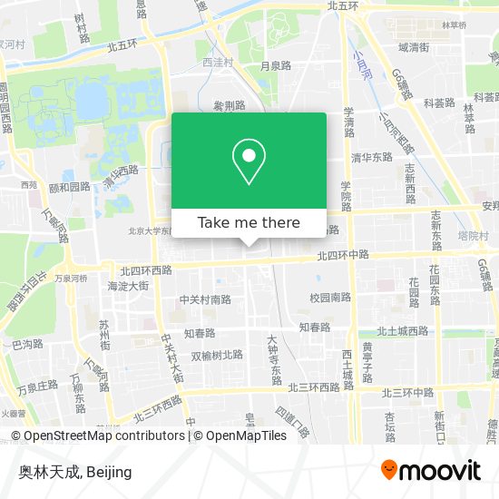 奥林天成 map