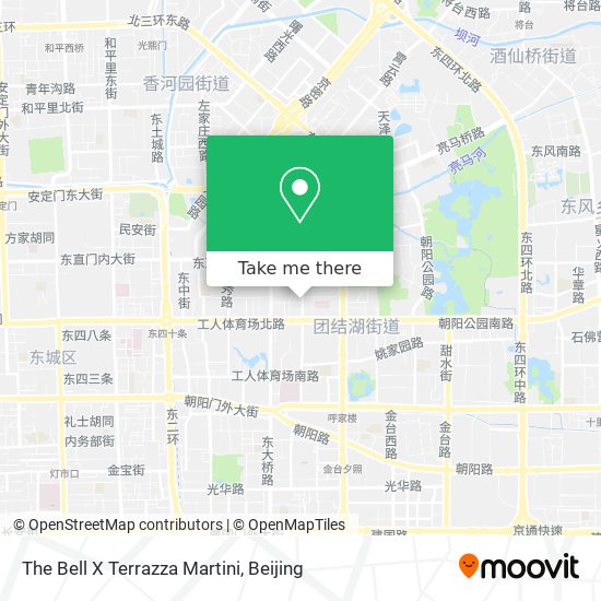 The Bell X Terrazza Martini map