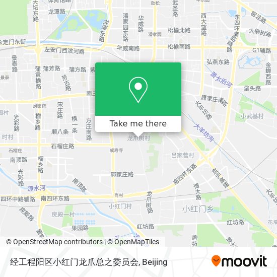 经工程阳区小红门龙爪总之委员会 map