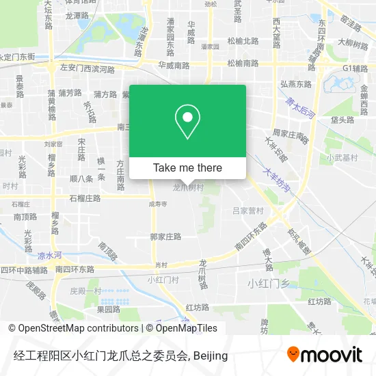 经工程阳区小红门龙爪总之委员会 map