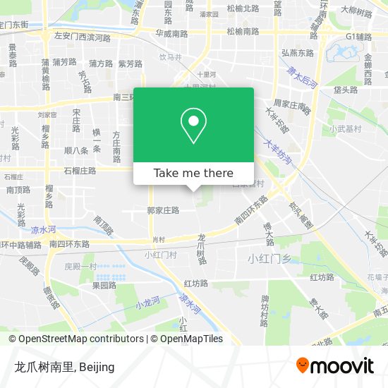 龙爪树南里 map