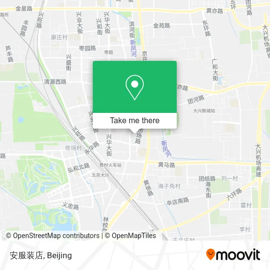 安服装店 map