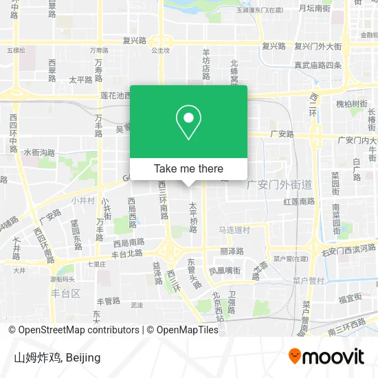山姆炸鸡 map