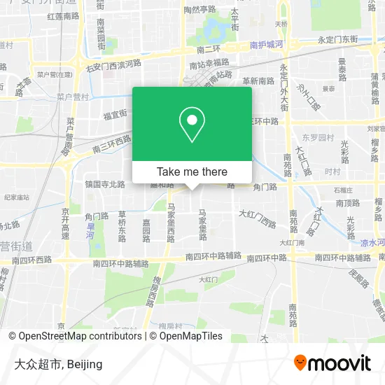大众超市 map