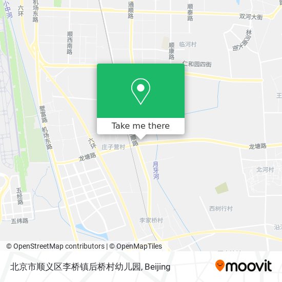 北京市顺义区李桥镇后桥村幼儿园 map