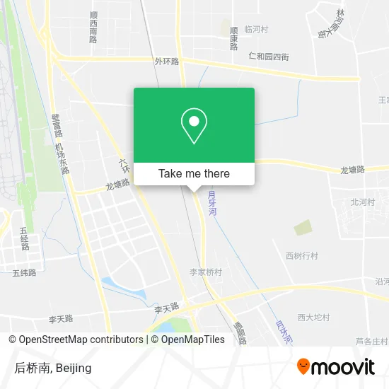 后桥南 map