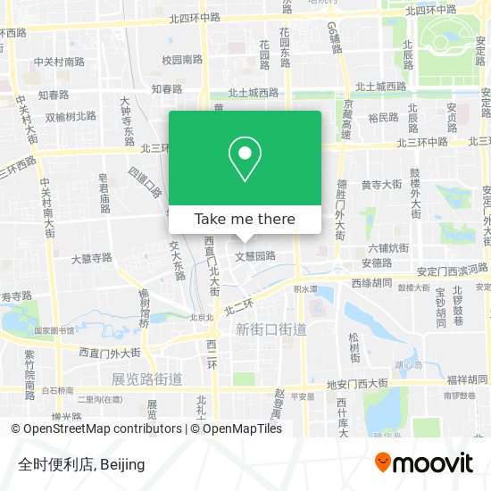 全时便利店 map