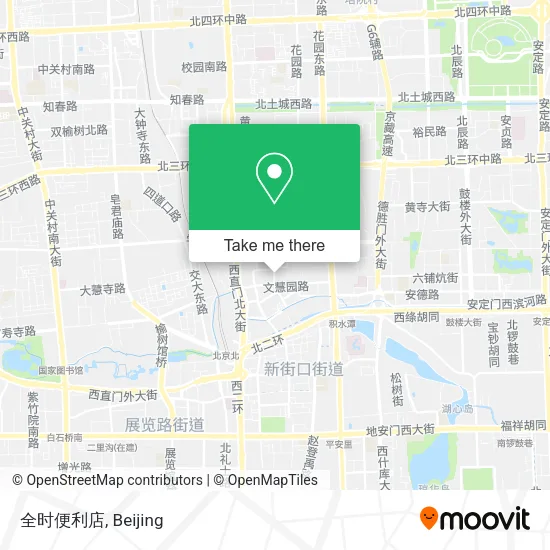 全时便利店 map