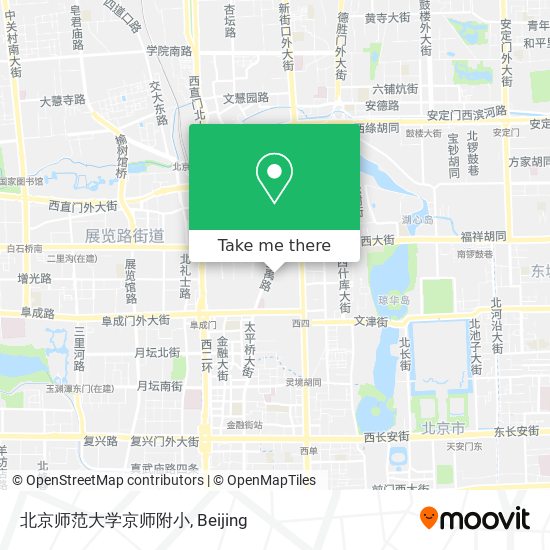 北京师范大学京师附小 map