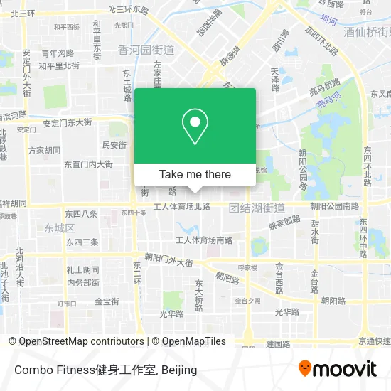Combo Fitness健身工作室 map