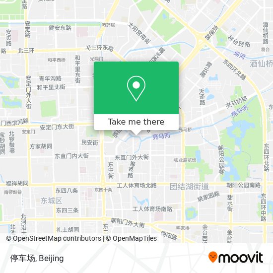 停车场 map