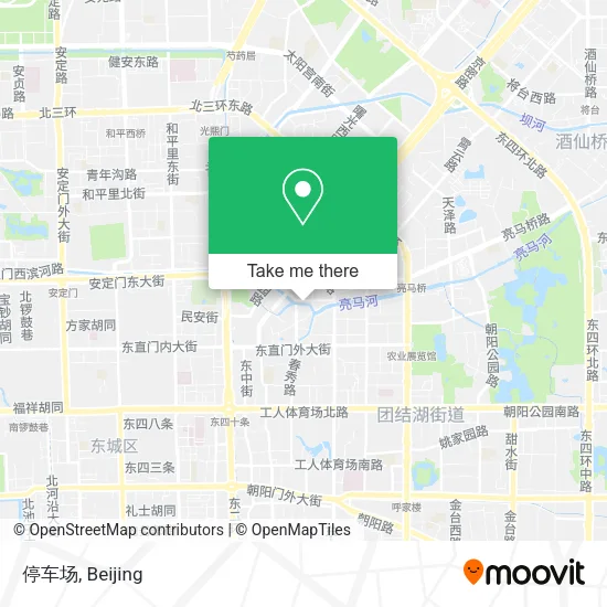停车场 map