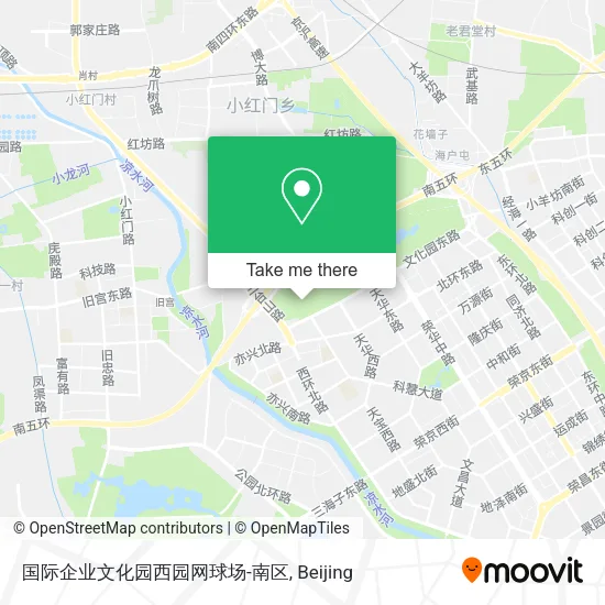 国际企业文化园西园网球场-南区 map