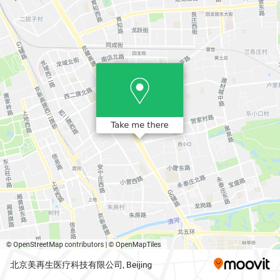 北京美再生医疗科技有限公司 map