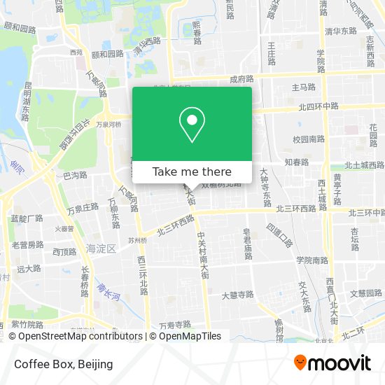 Coffee Box map
