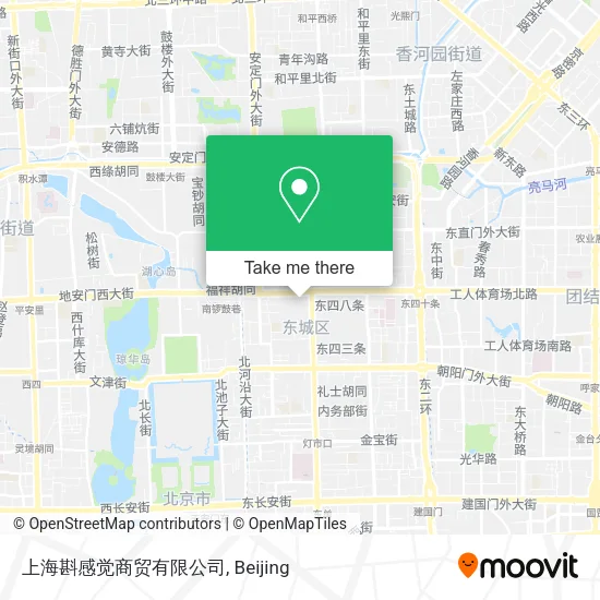 上海斟感觉商贸有限公司 map