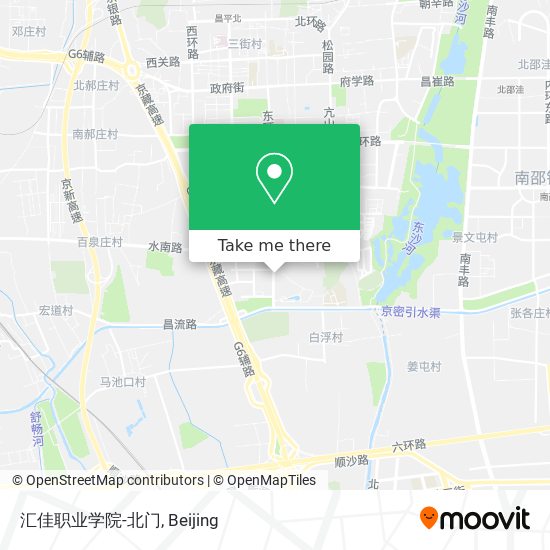 汇佳职业学院-北门 map
